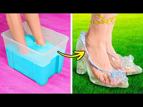 DIY SHOES AND CLOTHES 👠👕 Fantastic Feet Hacks & Craft Ideas 🌟