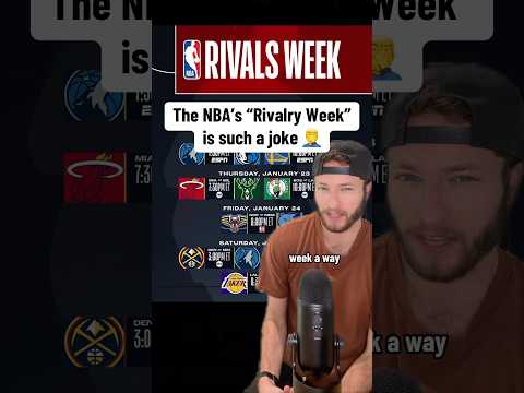 The Problem with “NBA Rivalry Week”