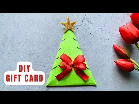 🎄Christmas Tree Gift Envelope 🎄| Easy Christmas Envelope | DIY Money Envelope for Holidays