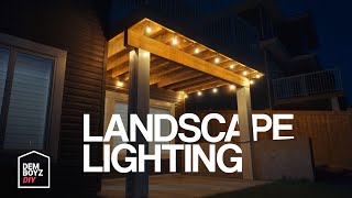 Landscape 101 | outdoor yard lighting | Demboyz DIY