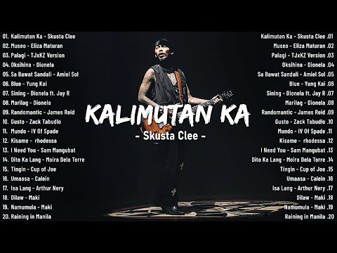 Skusta Clee - Kalimutan Ka (lyrics Video) 💗Best OPM Tagalog Love Songs💗OPM Trending 2025