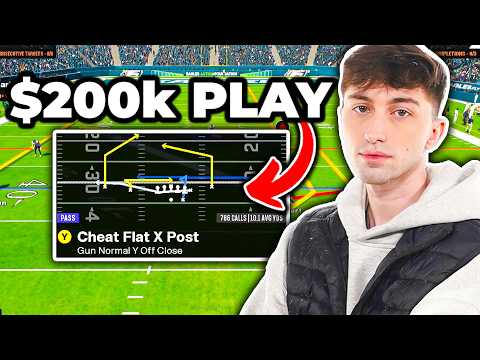 This EASY Offense Won Him $200,000 in Madden 25!