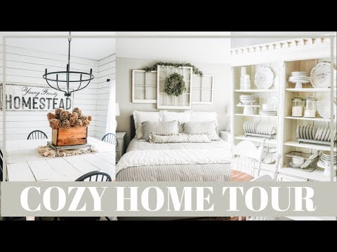 COZY HOME DECOR TOUR | 2021 FARMHOUSE DECORATING IDEAS