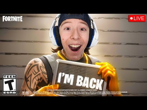 LIVE! -  NEW FORTNITE UPDATE!