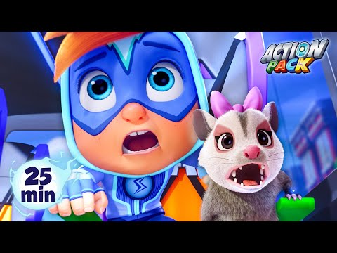 Awesome Possum!🐁 | Action Pack | Kids Cartoons & Nursery Rhymes | Moonbug Kids