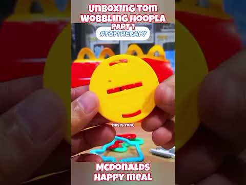 Part 1. Unboxing Tom Wobbling Hoopla. Tom and Jerry from the McDonald's Happy Meal.