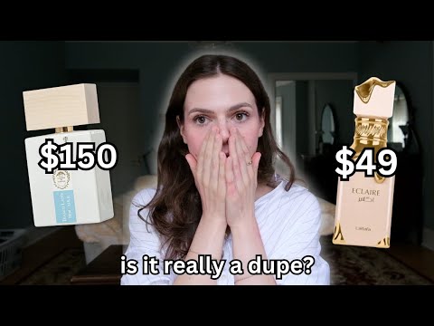 the BEST Bianco Latte Dupe?! (Lattafa Eclaire vs. Caramel Cascade)