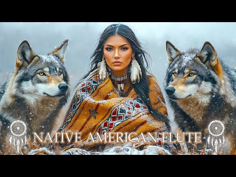 Sacred Indigenous Winter - Native American Flute music for INNER PEACE - CLEANSE NEGATIVE ENERGIES