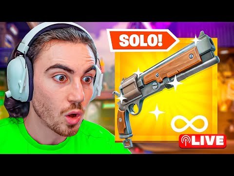 SOLO A PISTOLA HASTA UNREAL EN FORTNITE🤩 Código Doble #epicpartner