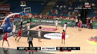 TAJON JACOBS VS USA U19 20 PTS       6.30.23