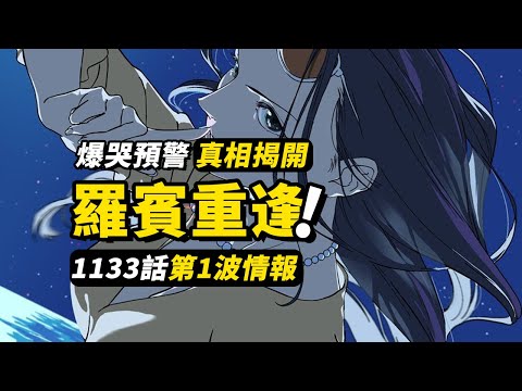 海賊王1133話第1波情報！羅賓、薩烏羅終於重逢！！羅賓過去不為人知的往事！#海賊王