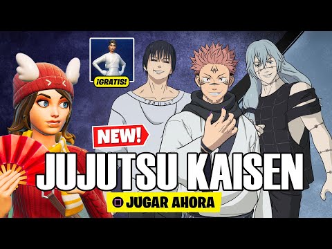 🔴¡  AHORA ! JUJUTSU KAISEN FORTNITE  - SKIN GRATIS RAMIREZ BLANCA