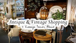 Antique and Vintage Shopping in California || Plus Vintage Decor Haul