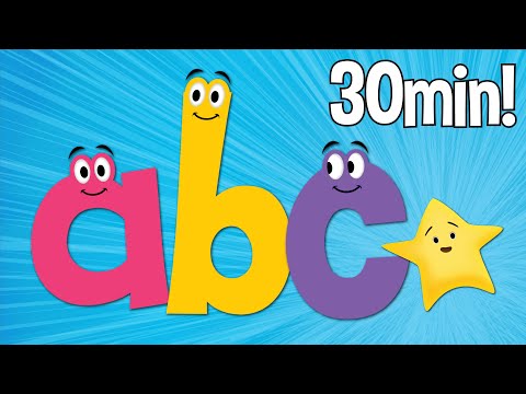 ABC Songs | Phonics Songs | Lowercase | ​​🌈 Super Simple ABCs