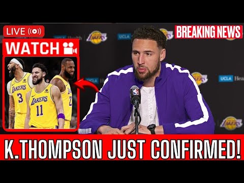 OFFICIAL! Klay Thompson to JOINS LeBron, Lakers! LATEST UPDATE on Klay Thompson leaves Warriors