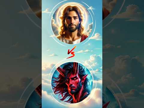 Jesus Vs Satan! Subcribe if you choose God #jesus #god #jesuschrist #jesusvssatan #jesusvsdevil