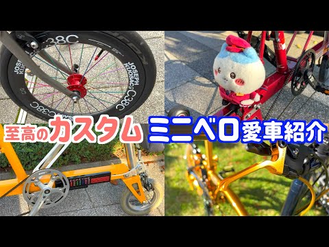 ミニベロミートで出会ったミニベロファンの愛車紹介　カスタムした折りたたみ自転車はカッコ良い