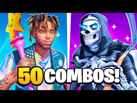 50 Most TRYHARD Fortnite Skin Combos