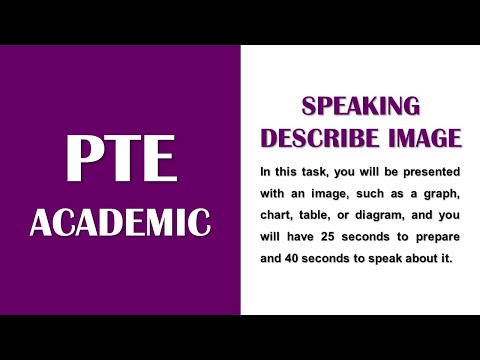 PTE Academic Speaking - Describe Image Practice Test with Sample Answer