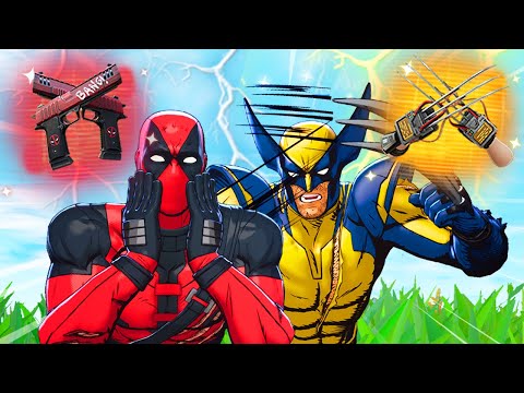 The *DEADPOOL vs WOLVERINE* Challenge in Fortnite