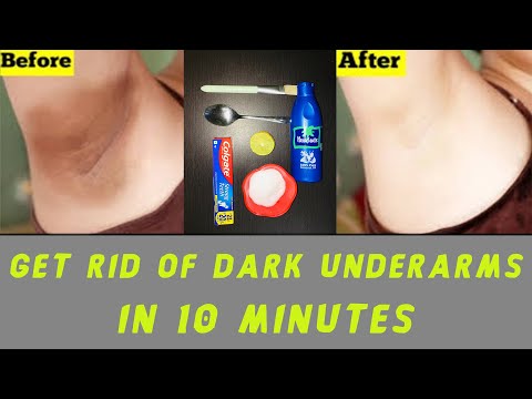 Underarms Whitening At Home In Just 10 Mins - Live & Proven Results