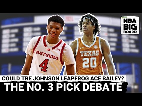 Ace Bailey vs. Tre Johnson: Johnson’s Case for the No. 3 Pick in the 2025 NBA Draft