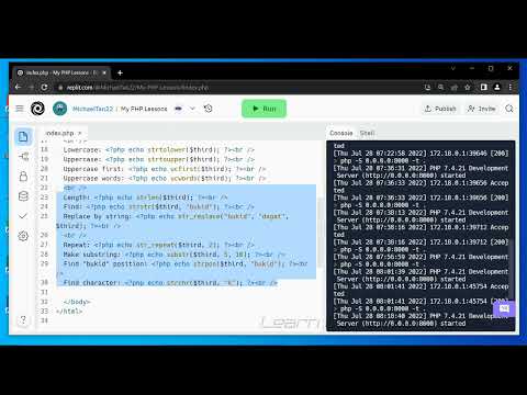 PHP String Function - Learn Computer Today - Tagalog
