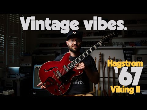 Hagstrom 67 Viking II - a cool, vintage vibe hollow body guitar [from the Reverb.com Outlet!]