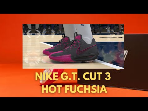 NIKE GT CUT 3 HOT FUCHISA NBA2K25 SHOE CREATOR