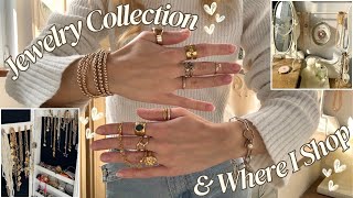 My Long Awaited Jewelry Collection! ✨ (I have an addiction to gold oops)