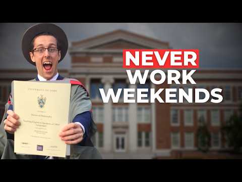 How I got my PhD in 3 years (with 3 papers)