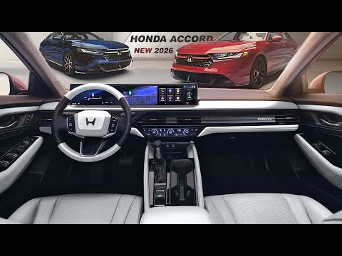 2026 Honda Accord XI Facelift - INTERIOR & EXTERIOR Preview