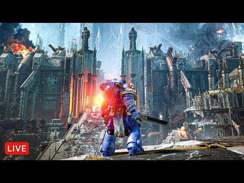 🔴 LIVE - Space Marine 2 CO-OP Campaign Gameplay (FULL GAME)