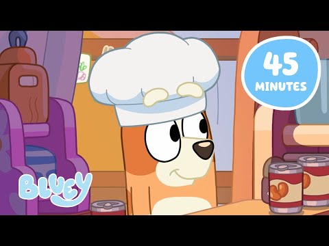 🔴LIVE: Cooking is Fun! | Bluey and Bingo Food Games | Bluey