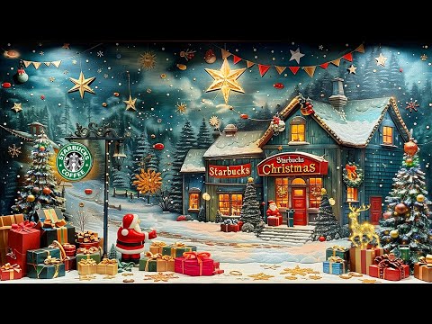 STARBUCKS CHRISTMAS MUSIC: Cherish Christmas Joy️🎀クリスマスbgmライブ🎅冬の日にスターバックスでリラックスできるジャズクリスマス音楽🎄楽しいコーヒー