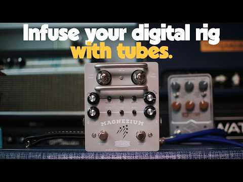 Add real tube life to your direct rig! | Tubesteader Magnezium | Dual Channel Tube Preamp