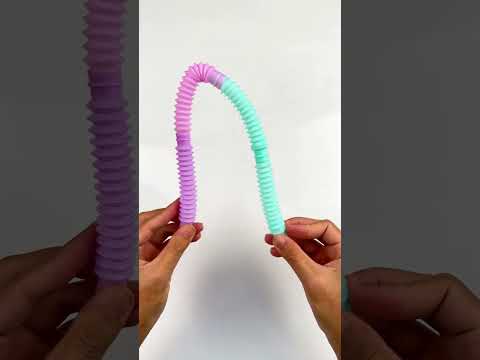 These POPTUBES! Releasing My stress #satisfying #poptubeasmr #stressrelief #toys