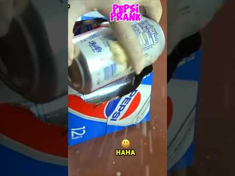 Messy Pepsi prank #funny #laugh #pranks