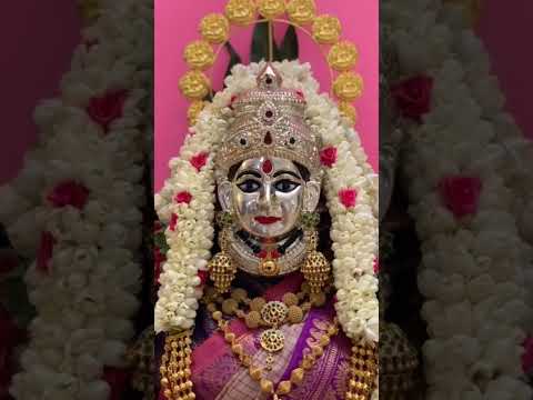 lord varalkshamidevi  puja decoration