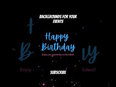 Backgrounds for your 📺 TV #happybirthday #happybackground #backgrounddecoration #tvbackground