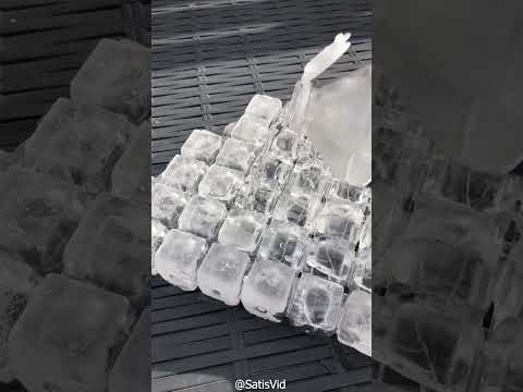 ASMR Ice Crackling Sound 🧊💧