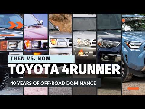 Toyota 4Runner: The Complete History of an Off-Road Icon (1984–2025)