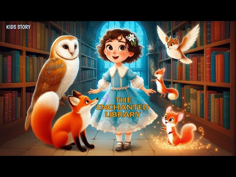 The Enchanted Library | A Story of Adventure #kidsstories #kidsvideo #bedtimestories