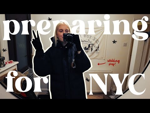 WE ARE GOING TO NYC! weekly vlog: preparing for our trip to new york & getting ready to elope