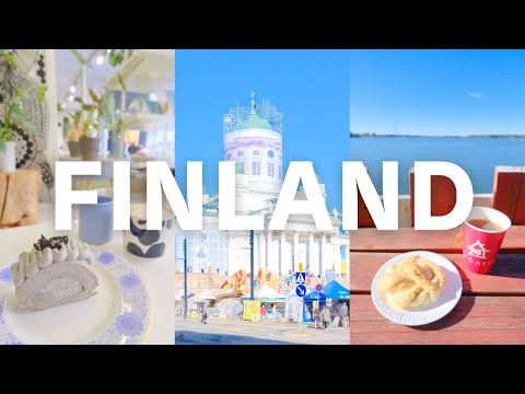 Solo Trip to Finland Vlog 🇫🇮 - Helsinki Sightseeing, Cafes, Food, Shopping