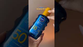 New Launch | Nivea Sunscreen Spray SPF 50 ☀️ #nivea #sunscreenspray #spf50 #trending #shorts #viral