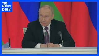 プーチン大統領　一時停戦にはウクライナへの軍事支援停止などが“条件”　早期の停戦には慎重姿勢｜TBS NEWS DIG