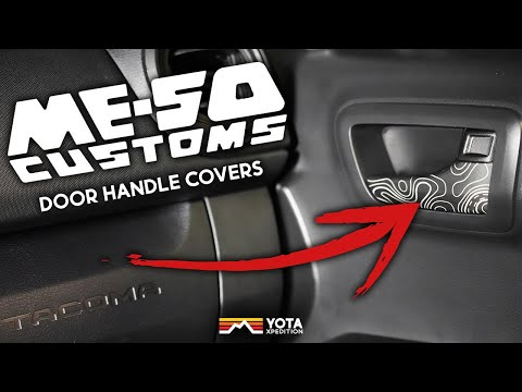 4Runner And Tacoma Meso Customs Door Handle Covers