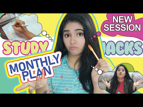 Planning for new session | Monthly plan | Study Hacks |