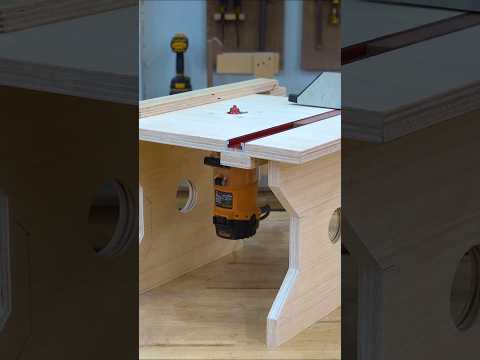 Amazing Woodworking Table Router Trimmer Hacks / You really NEED for Useful #diy #trending #wood